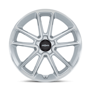Rotiform R192 BTL Gloss Silver W/ Machined Face 22x10 +25 5x112mm 66.6mm - Wheelwiz