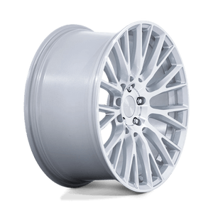 Rotiform RC201 LSE Gloss Silver W/ Machined Face 19x10 +40 5x112mm 66.6mm