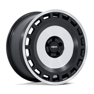 Rotiform RC213 ZBF Matte Black W/ Machined Face 18x8.5 +35 5x120mm 74.1mm - Wheelwiz