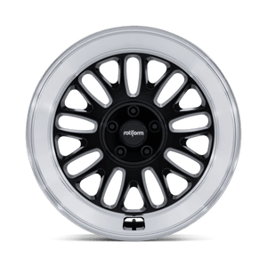 Rotiform RC214 SCP Gloss Black W/ Diamond Cut Lip 18x8.5 +22 5x114.3mm 72.6mm - Wheelwiz