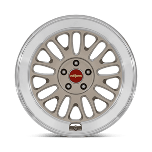 Rotiform RC214 SCP Matte Gold W/ Diamond Cut Lip 19x8.5 +25 5x112mm 66.6mm - Wheelwiz