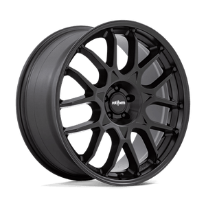 Rotiform R195 ZWS Matte Black 22x10 +30 5x120mm 72.6mm - Wheelwiz
