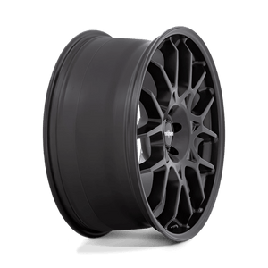 Rotiform R195 ZWS Matte Black 21x9.5 +25 5x112mm 66.6mm - Wheelwiz