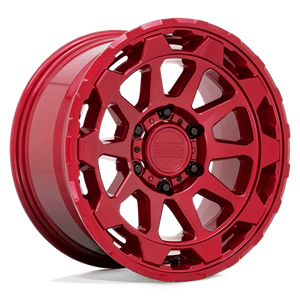 Black Rhino ROTOR Candy Red 18x9 +12 6x135mm 87.1mm - Wheelwiz