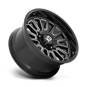 XD Series XD864 ROVER Gloss Black Milled 24x12 -44 6x139.7mm 106.1mm - Wheelwiz