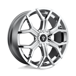 DUB S207 ROYALTY Chrome 24x9.5 +30 6x135|6x139.7mm 87.1mm - Wheelwiz