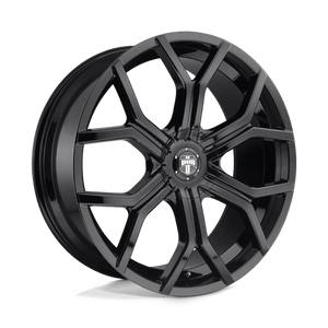 DUB S208 ROYALTY Gloss Black 24x9.5 +10 Custom 78.1mm - Wheelwiz
