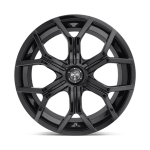 DUB S208 ROYALTY Gloss Black 22x9.5 +30 6x120|6x132mm 74.5mm - Wheelwiz