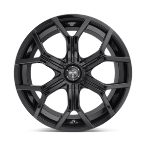DUB S208 ROYALTY Gloss Black 22x9.5 +33 Custom 72.6mm - Wheelwiz