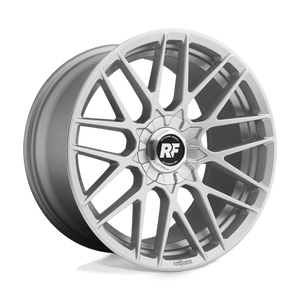 Rotiform R140 RSE Gloss Silver 18x8.5 +45 5x112|5x114.3mm 72.6mm - WheelWiz