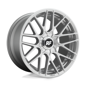 Rotiform R140 RSE Gloss Silver 18x8.5 +45 5x112|5x114.3mm 72.6mm - WheelWiz
