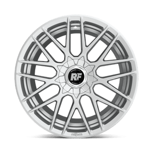 Rotiform R140 RSE Gloss Silver 20x8.5 +45 5x112|5x114.3mm 72.6mm - Wheelwiz
