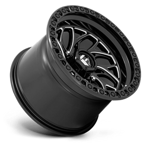 Fuel Offroad D741 RUNNER UTV Gloss Black Milled 15x10 0 4x156mm 132mm - Wheelwiz