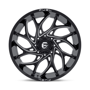 Fuel Offroad FF78 Gloss Black Milled 24x11 0 8x170mm 125.1mm