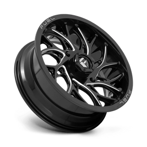 Fuel Offroad D741 RUNNER Gloss Black Milled 18x7 +13 4x156mm 132mm - Wheelwiz