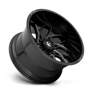 Fuel Offroad D741 RUNNER Gloss Black Milled 24x14 -75 5x127mm 71.5mm - WheelWiz