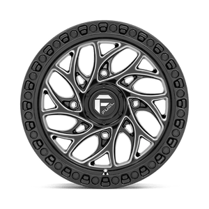 Fuel Offroad D741 RUNNER Gloss Black Milled 15x7 +10 4x137mm 110.1mm - Wheelwiz