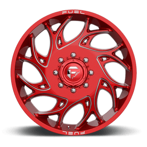 Fuel Offroad D742 RUNNER Candy Red Milled 22x8.25 +105 8x200mm 142mm - Wheelwiz