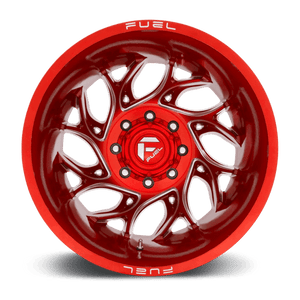Fuel Offroad D742 RUNNER Candy Red Milled 22x8.25 -202 8x200mm 142mm - Wheelwiz