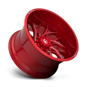 Fuel Offroad D742 RUNNER Candy Red Milled 26x14 -75 6x135mm 87.1mm - Wheelwiz