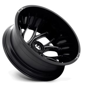 Fuel Offroad D741 RUNNER Gloss Black Milled 22x8.25 -240 8x165.1mm 121.5mm - Wheelwiz