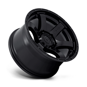 Fuel Offroad D766 RUSH Satin Black 17x9 -12 6x139.7mm 106.1mm - Wheelwiz