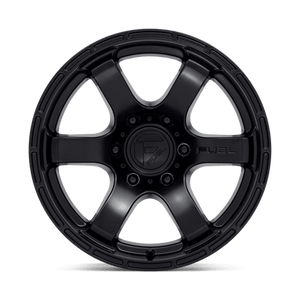 Fuel Offroad D766 RUSH Satin Black 20x9 +1 6x139.7mm 106.1mm - Wheelwiz