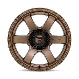 Fuel Offroad D768 RUSH Matte Bronze 17x9 -12 6x139.7mm 106.1mm - Wheelwiz