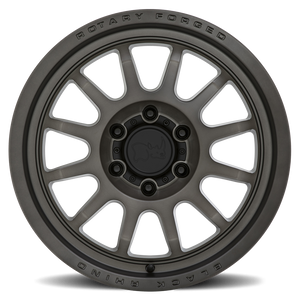 Black Rhino RAPID Matte Brushed Gunmetal 17x9.5 -18 6x139.7mm 112.1mm - Wheelwiz