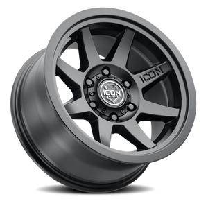 Icon Alloys Rebound SLX Satin Black 17x8.5 +6 6x135mm 87.1mm