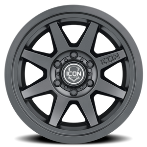 Icon Alloys Rebound SLX Satin Black 17x8.5 +25 6x139.7mm 95.1mm