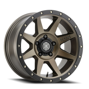 Icon Alloys Rebound Bronze 17x8.5 -6 5x127mm 72mm
