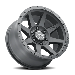 Icon Alloys Rebound Double Black 18x9 +25 5x150mm 110.1mm