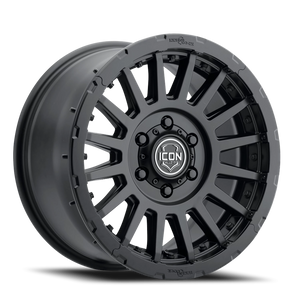Icon Alloys Recon Pro Satin Black 17x8.5 -6 5x127mm 71.5mm