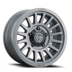 Icon Alloys Recon SLX Charcoal 17x8.5 -6 5x127mm 71.5mm