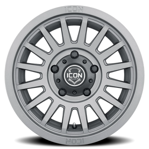Icon Alloys Recon SLX Charcoal 17x8.5 0 5x139.7mm 77.9mm
