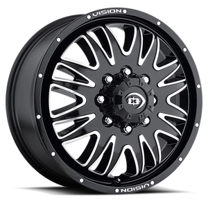 Vision Wheel 401 Gloss Black Machined Face 20x8.25 +106 8x170mm 125.2mm - Wheelwiz