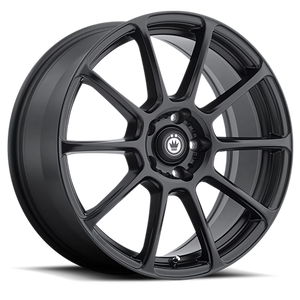 Konig Runlite Matte Black 18x8 +35 5x100mm 73.1mm - Wheelwiz
