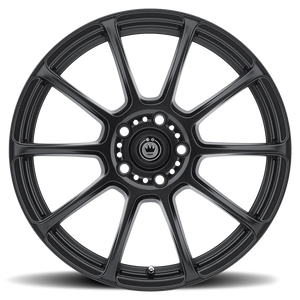 Konig Runlite Matte Black 18x8 +35 5x100mm 73.1mm - Wheelwiz