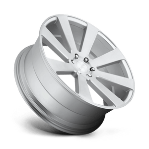 DUB S213 8-BALL Gloss Silver Brushed 24x10 +20 6x139.7mm 78.1mm - Wheelwiz