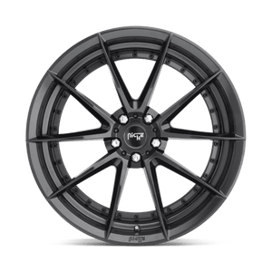Niche M196 SECTOR Matte Black 19x8.5 +40 5x108mm 72.6mm - Wheelwiz