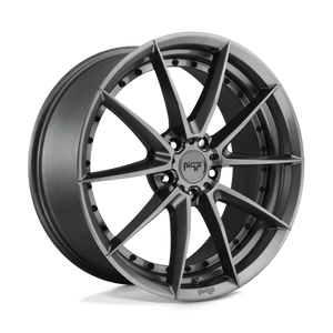 Niche M197 SECTOR Gloss Anthracite 19x8.5 +35 5x114.3mm 72.6mm - Wheelwiz