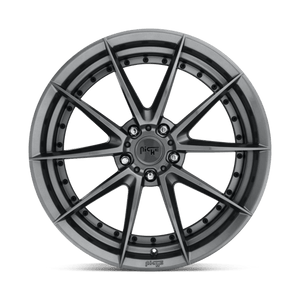 Niche M197 SECTOR Gloss Anthracite 20x10.5 +40 5x114.3mm 72.6mm - Wheelwiz