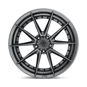 Niche M197 SECTOR Gloss Anthracite 19x8.5 +40 5x108mm 72.6mm - WheelWiz