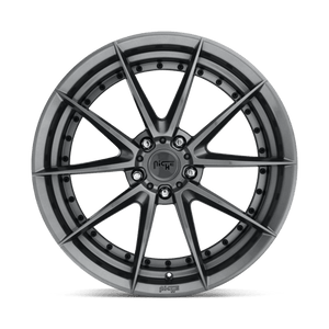 Niche M197 SECTOR Gloss Anthracite 19x8.5 +35 5x114.3mm 72.6mm - Wheelwiz