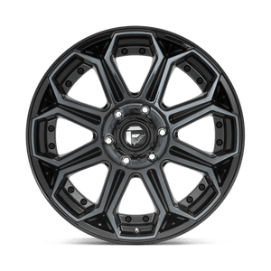 Fuel Offroad D704 SIEGE Gloss Mach Double Dark Tint 20x9 +1 8x170mm 125.1mm - Wheelwiz