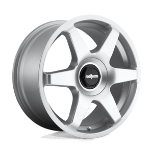 Rotiform R114 SIX Gloss Silver 18x8.5 +45 5x100|5x112mm 66.6mm - Wheelwiz