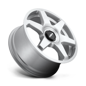 Rotiform R114 SIX Gloss Silver 18x8.5 +45 5x100|5x112mm 66.6mm - Wheelwiz