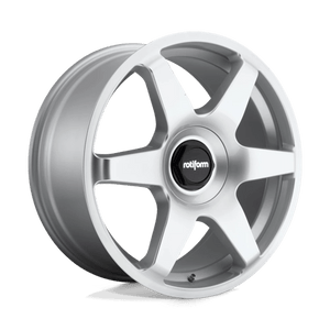 Rotiform R114 SIX Gloss Silver 19x8.5 +35 Custom 71.5mm - Wheelwiz