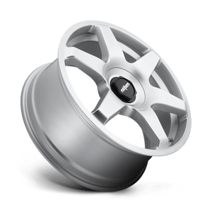 Rotiform R114 SIX Gloss Silver 19x8.5 +45 5x100|5x112mm 66.6mm - Wheelwiz